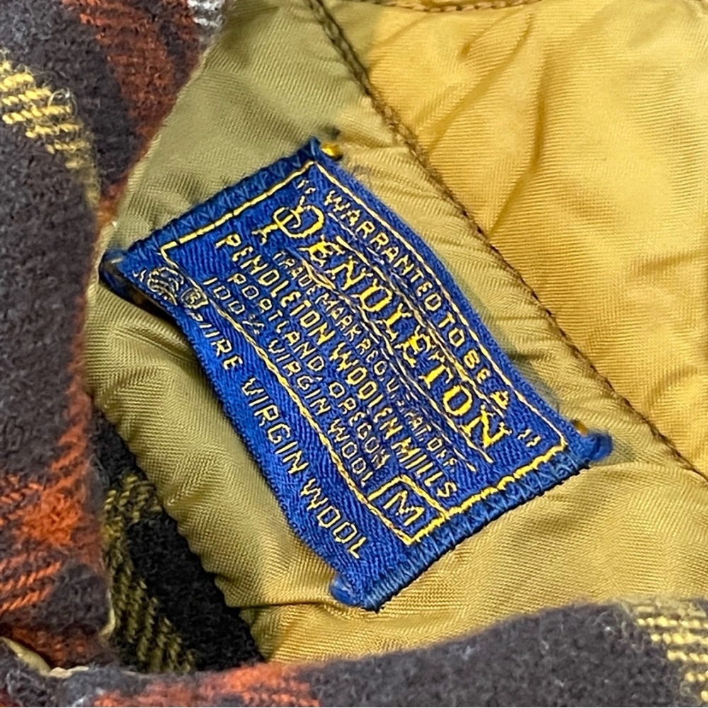 Pendleton Vintage 1960s Pendleton Plaid Loop Coll… - image 7